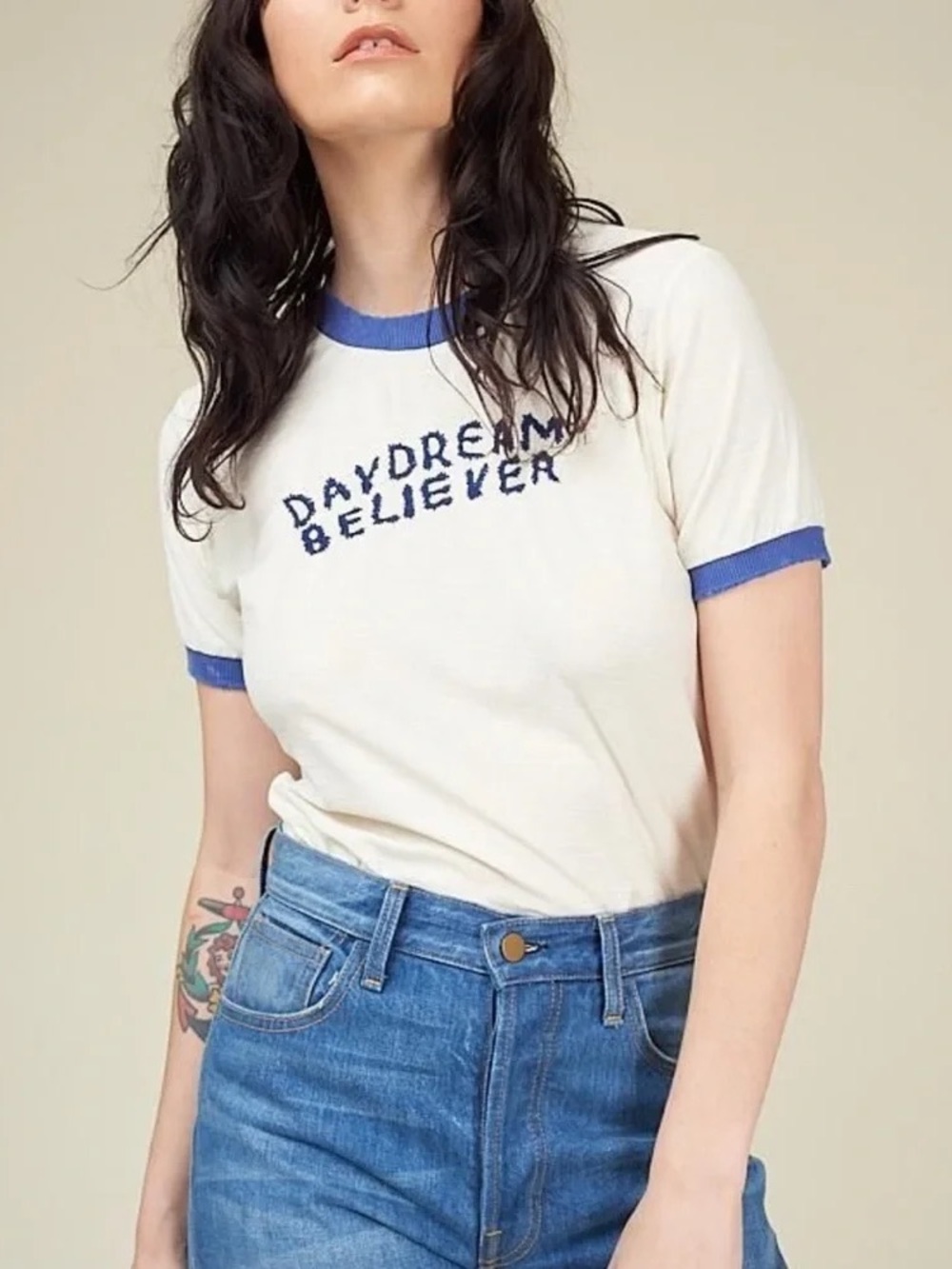 Daydream Believer Ringer Tee by Stoned Immaculate
